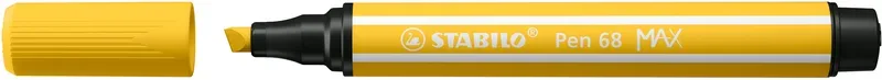 STABILO Fasermaler Pen 68 MAX 2+5mm 768/44 gelb