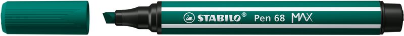 STABILO Fasermaler Pen 68 MAX 2+5mm 768/53 blaugr&uuml;n