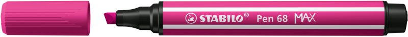 STABILO Fasermaler Pen 68 MAX 2+5mm 768/56 rosarot