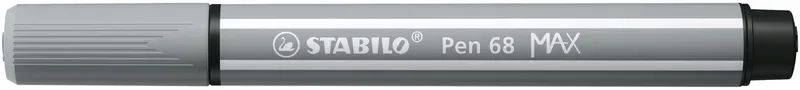 STABILO Fasermaler Pen 68 MAX 2+5mm 768/95 mittelgrau