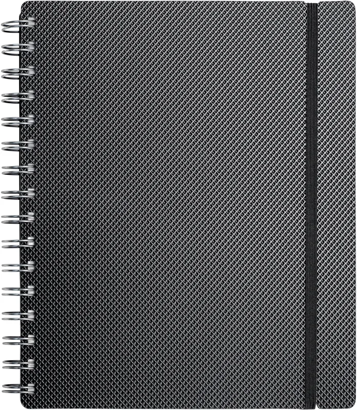 KOLMA Notizbuch Selection A5 06.515.06 schwarz, kariert 120 Blatt