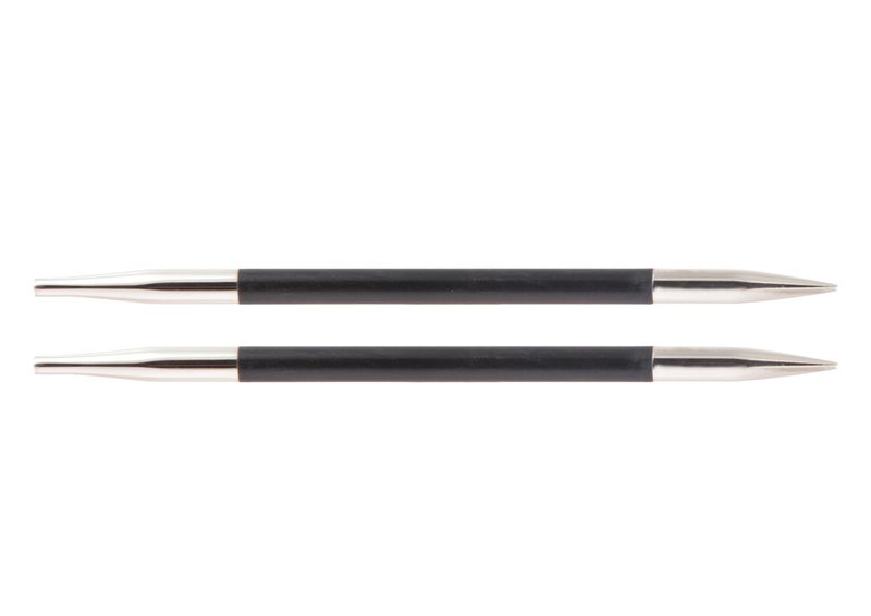 Knitpro Karbonz Nadelspitzen Spezial 5.00 mm, 10 cm, Karbonfaser