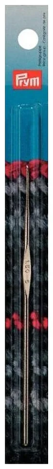 Prym H&auml;kelnadel ohne Griff, silber 1.00 mm, Karte