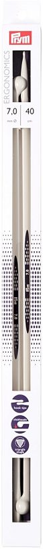 Prym Jackenstricknadeln ergonomics 7.00 mm, 40 cm, Kunststoff