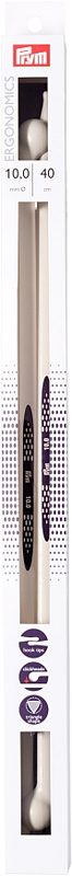 Prym Jackenstricknadeln ergonomics 10.00 mm, 40 cm, Kunststoff