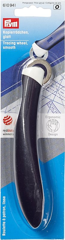 Prym Kopierr&auml;dchen glatt, ergonomic 14.6 cm, Karte 1 Stk.
