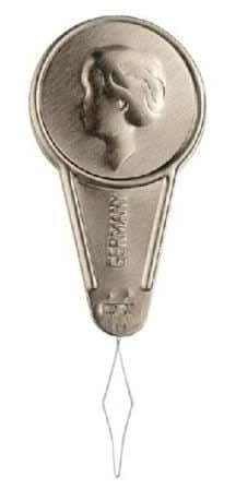 Prym Nadeleinf&auml;dler, silber Karton 100 Stk.