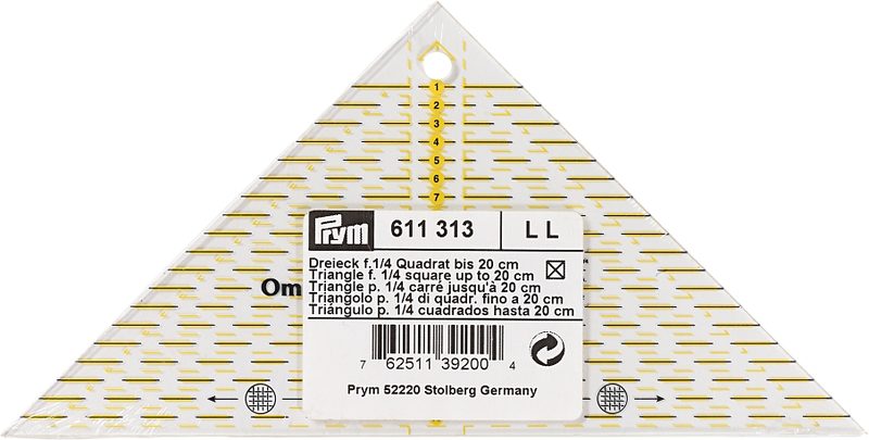 Prym Flottes Dreieck 1/4 Quadrat cm 1 Stk.