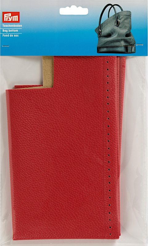 Prym Taschenboden Caroline, rot 32 x 12 x 6 cm, Karte 1 Stk.