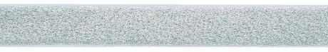Prym Schr&auml;gband, Lurex, silber 40 x 20 mm, Coupon 3.5 m