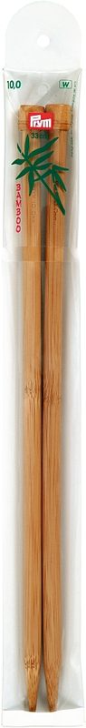 Prym Jackenstricknadeln 10.00 mm, 33 cm, Bambus