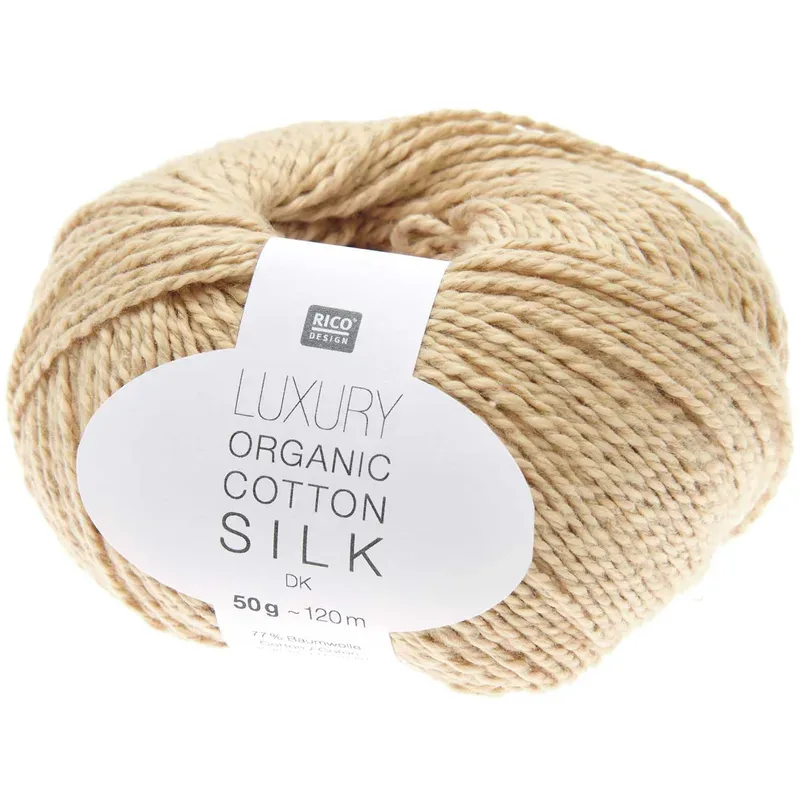 RICO-Design - Strickgarn, 50g / ca. 120m, Sand