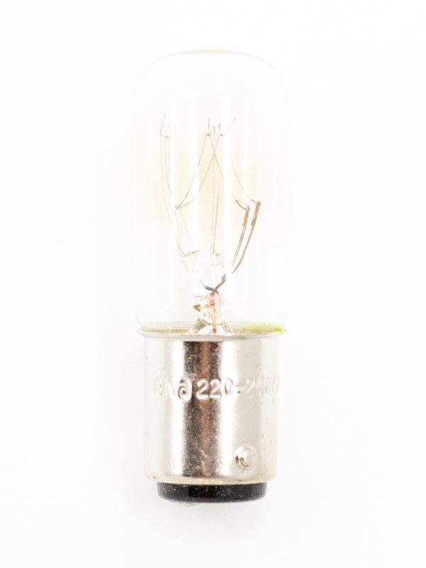 Riva Ersatzlampe f&uuml;r N&auml;hmaschine Bajonett 18 x 52, 220-240V - 15W