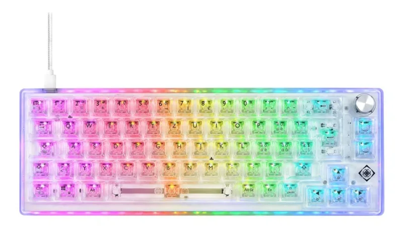 DELTACO - Game-Bundle, TKL Gaming Keyboard mech, Anthrazit