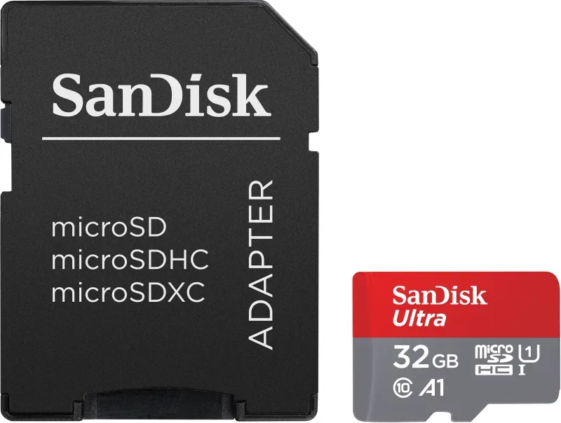 SanDisk - Ultra (120MB/s, 32 GB), microSDHC-Speicherkarte, 32 GB
