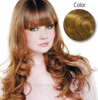 Balmain gewellt 45cm 22 sehr lichtgoldblond 10 St&uuml;ck Echthaar Fill-In Extensions