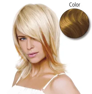 Balmain natur glatt 40cm 21 lichtblond 12 St&uuml;ck Echthaar Fill-In Extensions