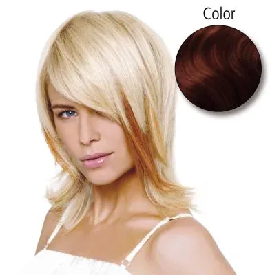 Balmain natur glatt 40cm 33 lichtkastanienbraun 12 St.Echth. Fill-In Extensions