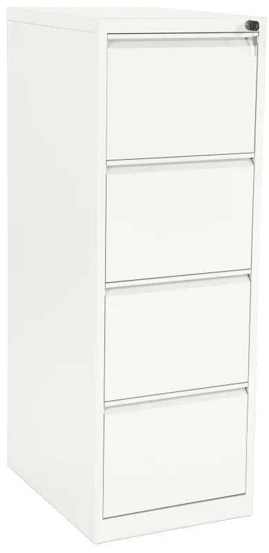 EDGY HR-Schrank 3404/9003 4 Schubladen schmal, weiss