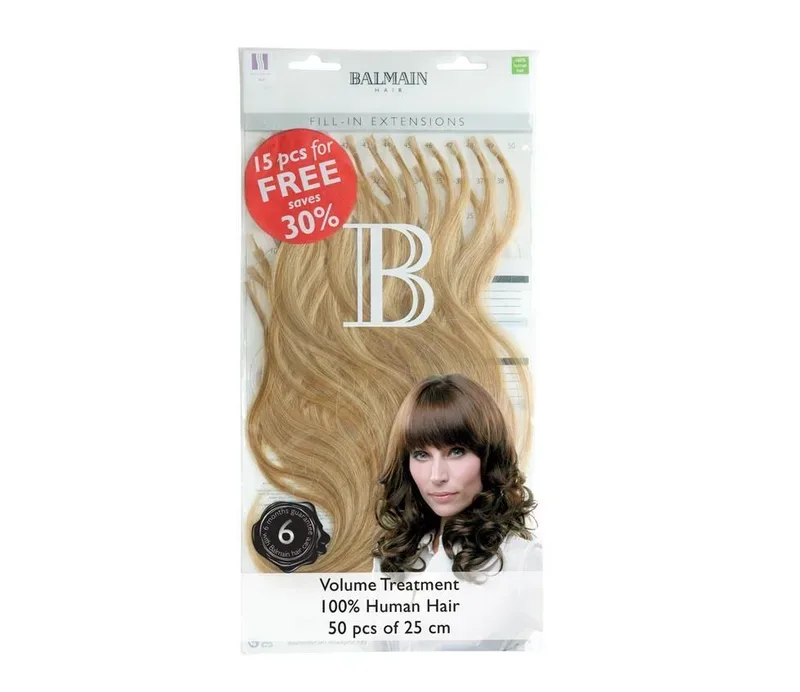 Balmain Value Pack 133/33 Natural Straight 40cmdukublo/helkasbr 50 Echth.Fill-In
