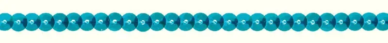 Prym Paillettenborte, t&uuml;rkis 6 mm, Coupon 3 m