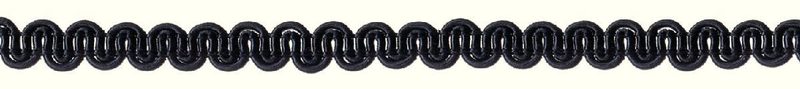 Prym Posamentenborte, schwarz 8 mm, Coupon 1.5 m