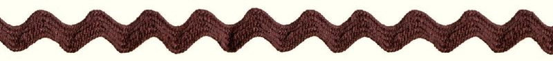 Prym Zackenlitze, braun 10 mm, Coupon 3 m