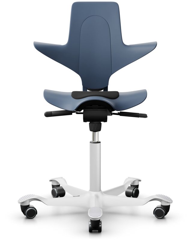 HAG B&uuml;rodrehstuhl Capisco 8010 PULS8010 blau/weiss