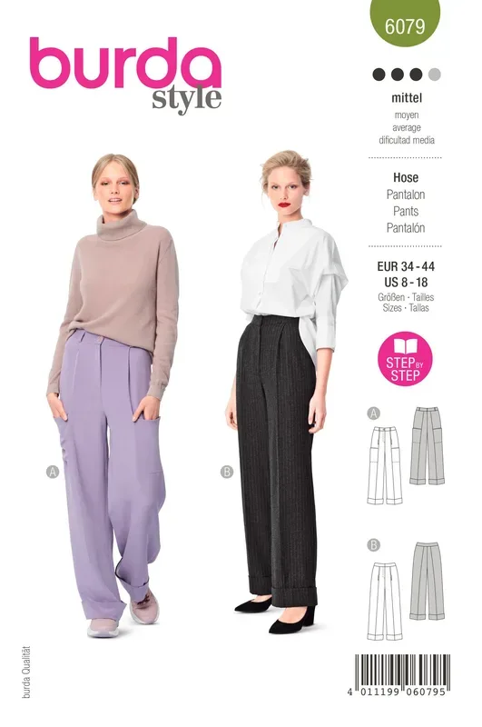 Burda Schnittmuster, Hosen