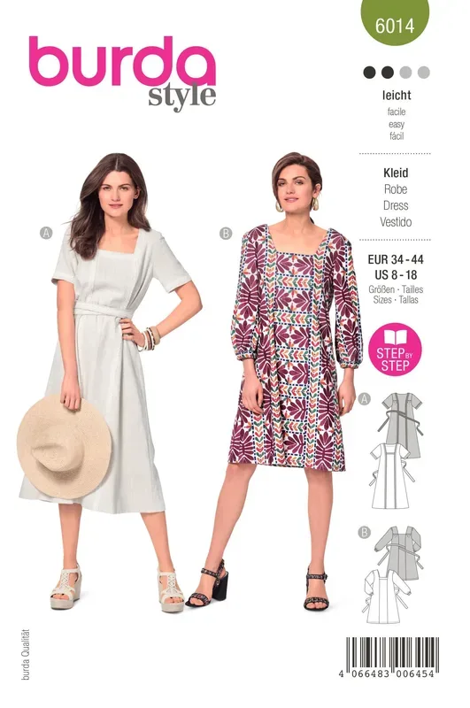 Burda Schnittmuster, Kleid