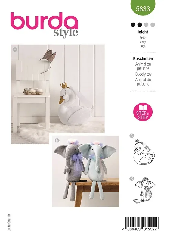 Burda Schnittmuster, Kuscheltiere