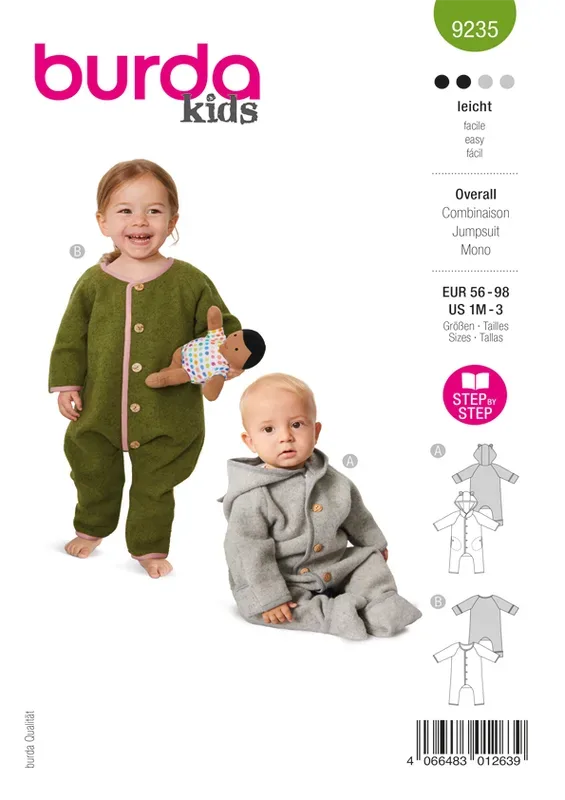 Burda Schnittmuster, Overall