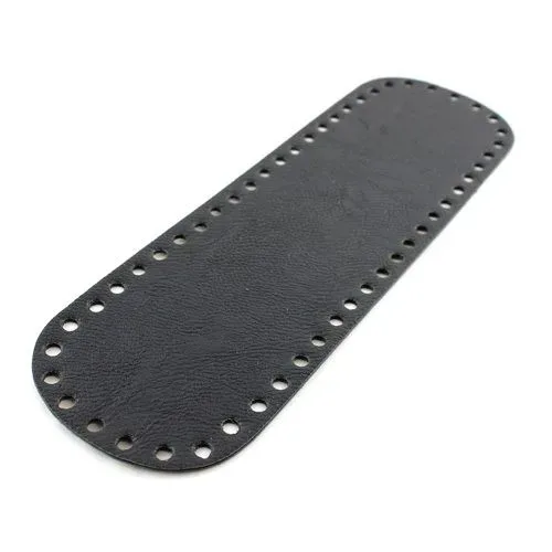 Hoooked Taschenboden basic, schwarz 31 x 9.5 cm