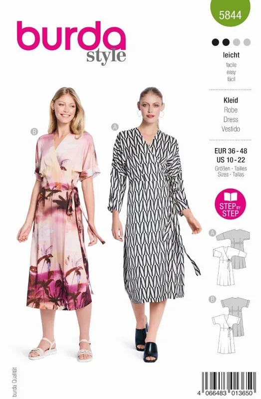 Burda Schnittmuster, Kleid