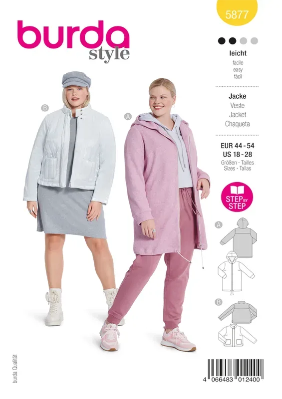 Burda Schnittmuster, Jacke