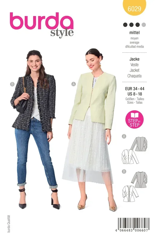 Burda Schnittmuster, Jacke