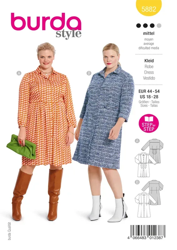 Burda Schnittmuster, Kleid