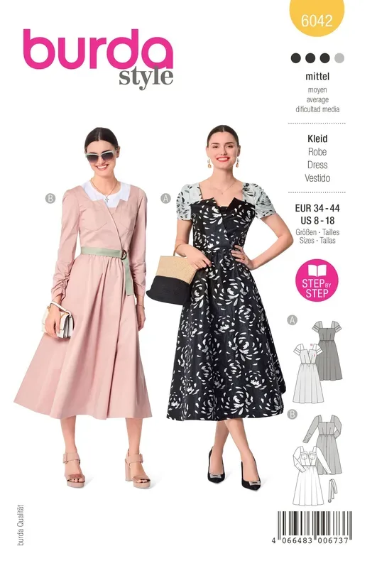 Burda Schnittmuster, Kleid