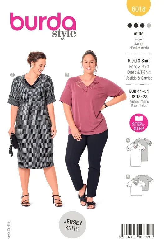 Burda Schnittmuster, Kleid & Shirt