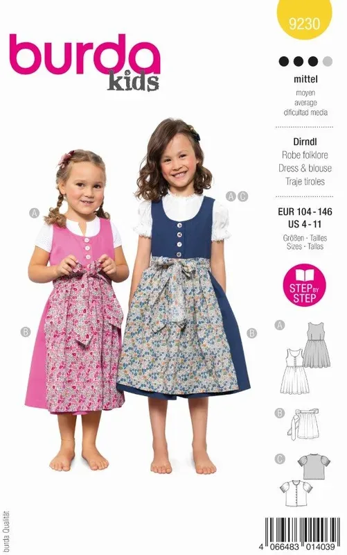 Burda Schnittmuster, Dirndl