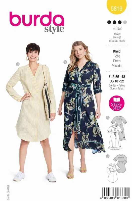 Burda Schnittmuster, Kleid