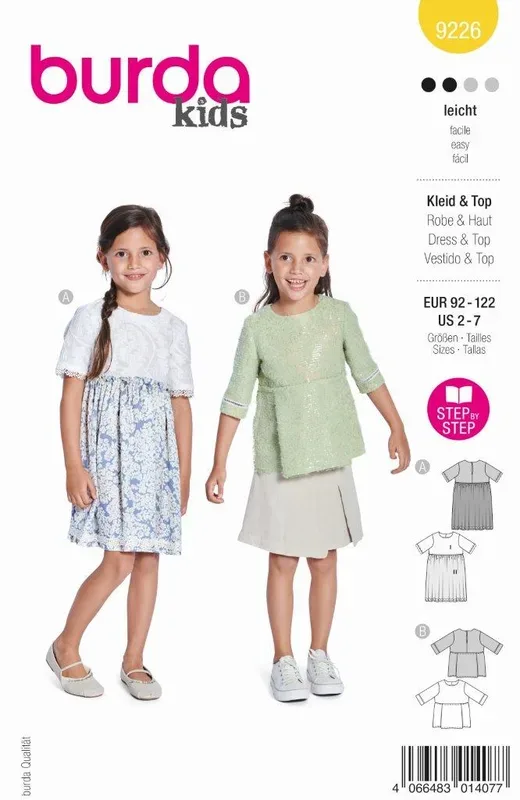 Burda Schnittmuster, Kleid
