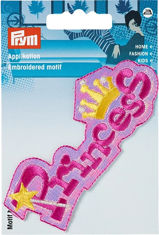 Prym Applikation Prinzessin, pink