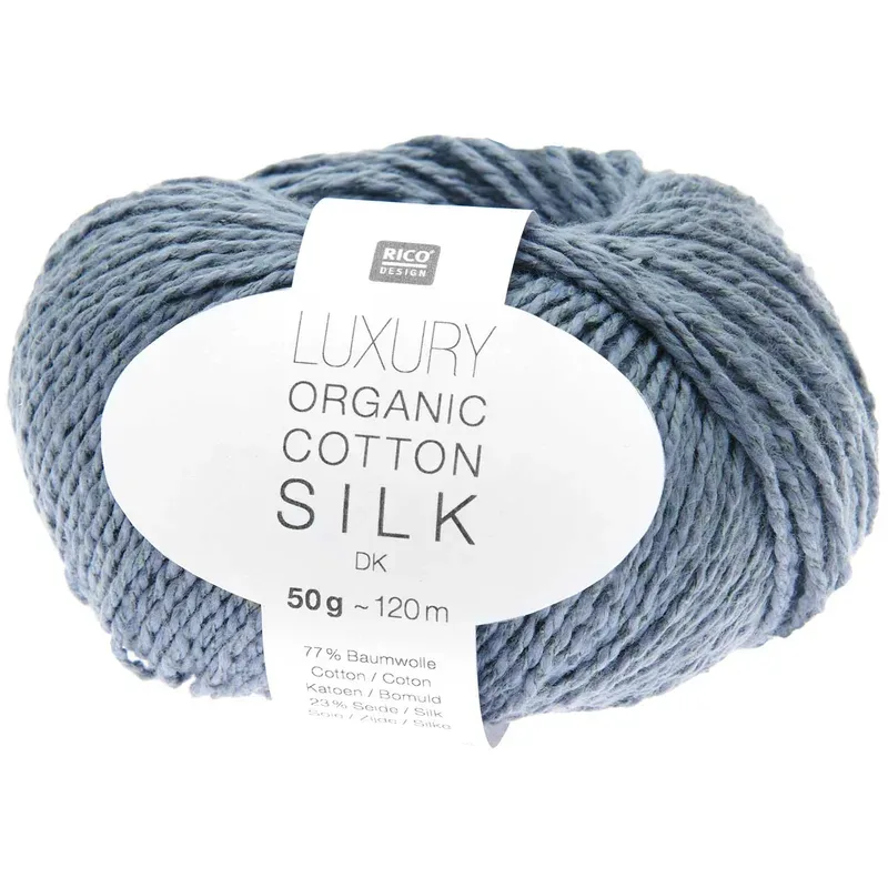 RICO-Design - Strickgarn, 50g / ca. 120m, Blau