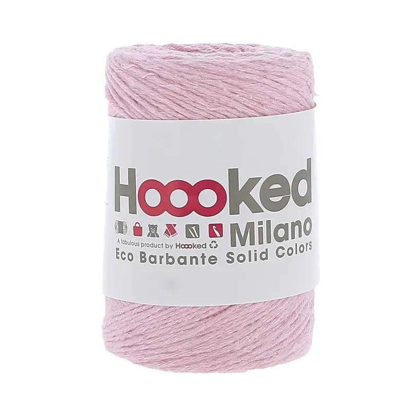 Hoooked Milano Eco Barbante, Blossom Kn&auml;uel 200 g, 204 m, 85 % recyceltes CO