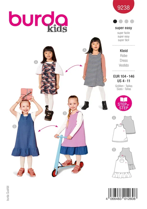 Burda Schnittmuster, Kleid