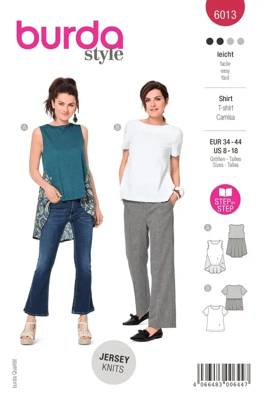 Burda Schnittmuster, Shirt