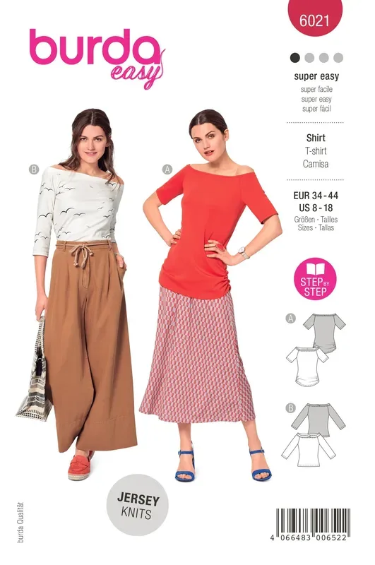 Burda Schnittmuster, Shirt