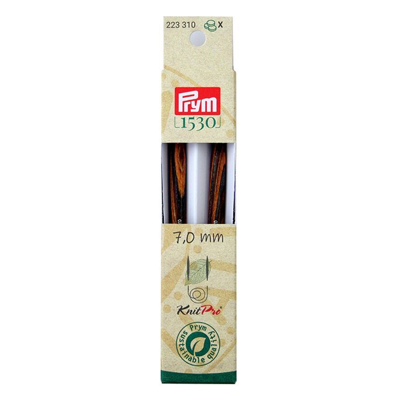 Prym 1530 Nadelspitzen lang 7.00 mm, 11.6 cm, Birkenholz