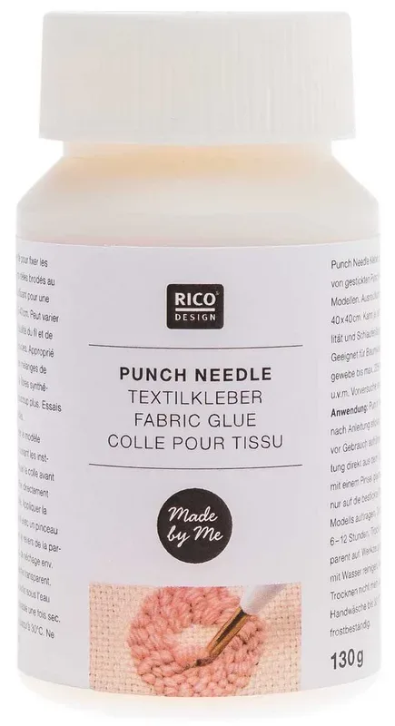 Rico Punch Needle Textilkleber 130 ml